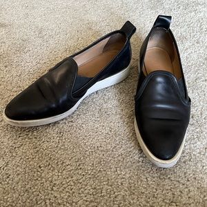 Everlane Black The Leather Street Shoe 8.5